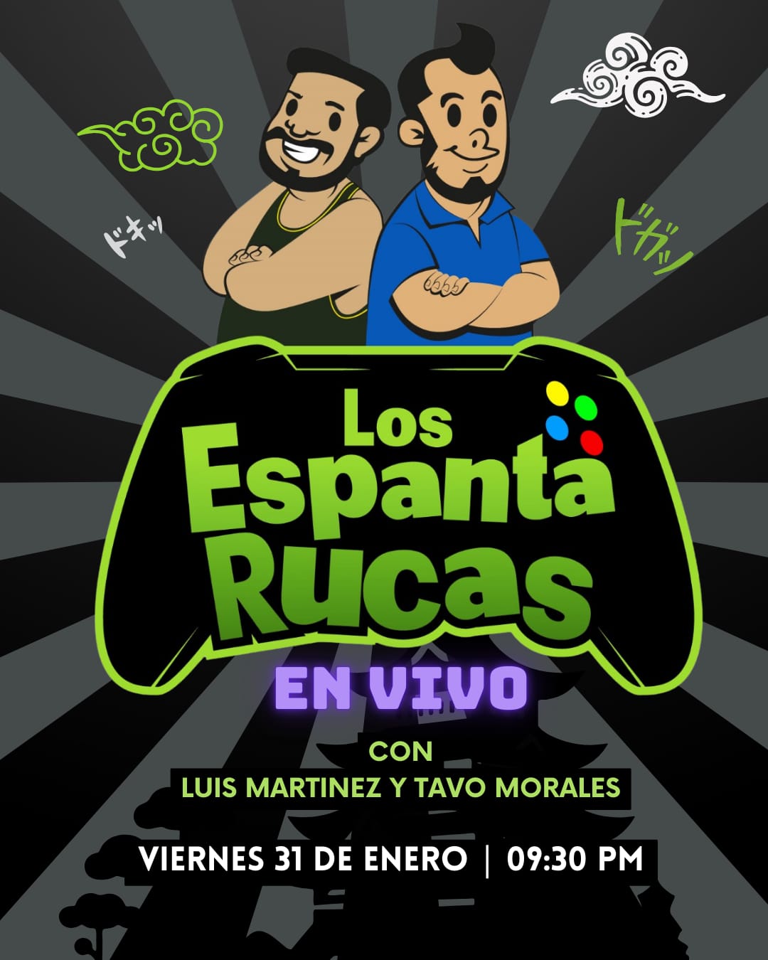 ESPANTA RUCAS EN VIVO